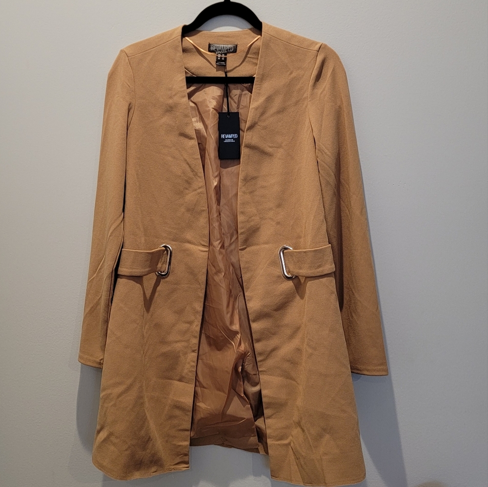 Revamped Tan Blazer - XS